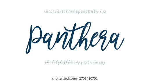 Signature Font Calligraphy Logotype Script Brush Tipo de fuente Letras de fuentes escritas a mano