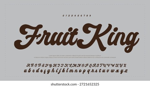 
signature Font Calligraphy Logotype Script Brush Tipo de letra Letras de fuentes escritas a mano. Ilustración vectorial