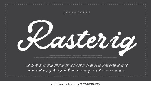 signature Font Calligraphy Logotype Script Brush Font Type Font lettering handwritten 