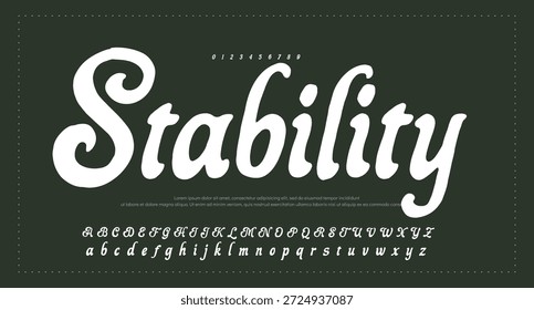 signature Font Calligraphy Logotype Script Brush Tipo de letra Letras de fuentes escritas a mano. Ilustración vectorial  