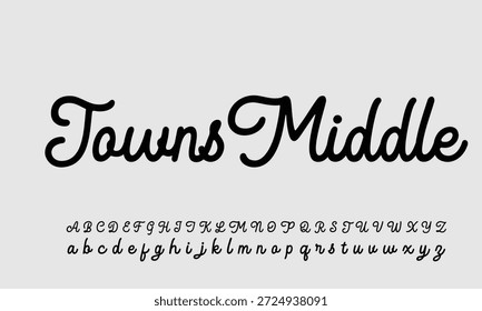 signature Font Calligraphy Logotype Script Brush Font Type Font lettering handwritten 