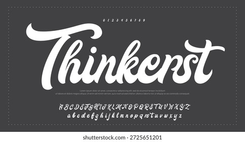 
firma Caligrafía de fuentes Logotipo Script Pincel Tipo de fuente Letras de fuentes escritas a mano  