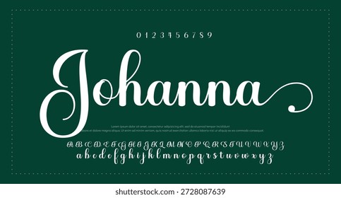 firma Caligrafía de fuentes Logotipo Script Pincel Tipo de fuente Letras de fuentes escritas a mano 