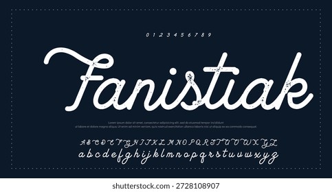 
firma Caligrafía de fuentes Logotipo Script Pincel Tipo de fuente Letras de fuentes escritas a mano  