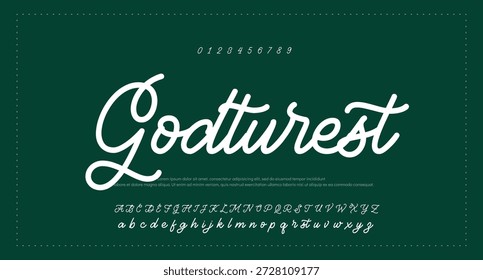 
Signature Font Calligraphy Logotype Script Brush Tipo de fuente Letras de fuentes escritas a mano  