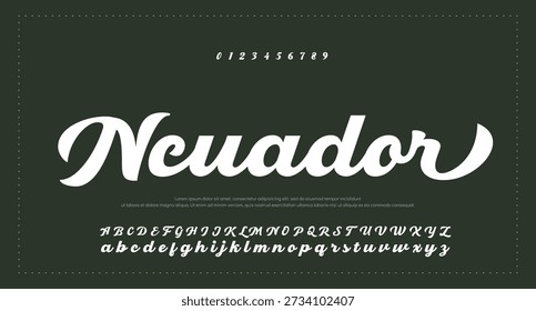 
firma Caligrafía de fuentes Logotipo Script Pincel Tipo de fuente Letras de fuentes escritas a mano 