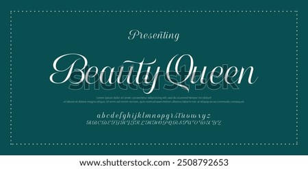 Signature Font Calligraphy Logotype Script Brush Font Type Font lettering handwritten