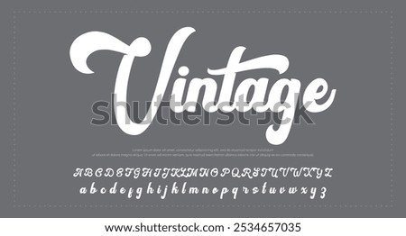 Signature Font Calligraphy Logotype Script Brush Font Type Font lettering handwritten