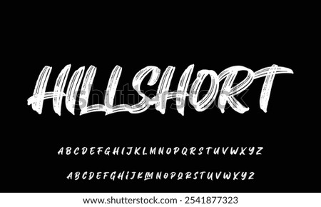 signature Font Calligraphy Logotype Script Brush Font Type Font lettering handwritten