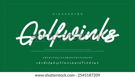 Signature Font Calligraphy Logotype Script Font Type Font lettering handwritten