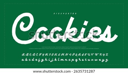 signature Font Calligraphy Logotype Script Brush Font Type Font lettering handwritten