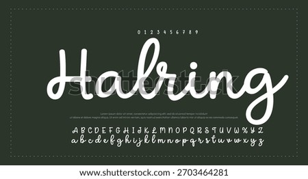 Signature Font Calligraphy Logotype Script Font Type Font lettering handwritten