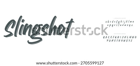 signature Font Calligraphy Logotype Script Brush Font Type Font lettering handwritten