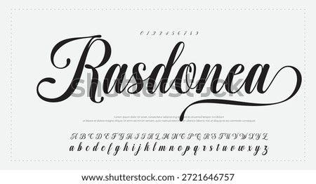 Signature Font Calligraphy Logotype Script Brush Font Type Font lettering handwritten