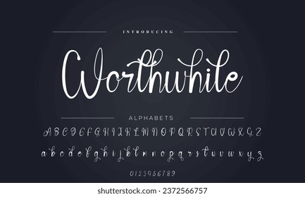 Signature Font An Elegant Signature Font