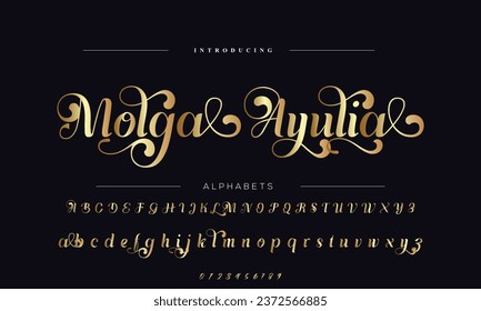 Signature Font An Elegant Signature Font