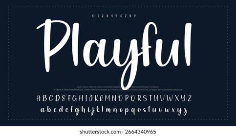 Signature Font Handwritten Script Brush Font Type Font lettering handwritten
