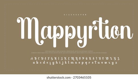 Signature Font Handwritten Script Brush Font Type Font lettering handwritten