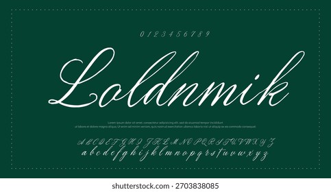 Signature Font Handwritten Script Brush Font Type Font lettering handwritten