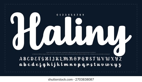 Signature Font Handwritten Script Brush Font Type Font lettering handwritten