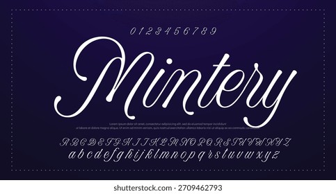 Signature Font Handwritten Script Brush Font Type Font lettering handwritten