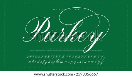 Signature Font Handwritten Script Brush Font Type Font lettering handwritten