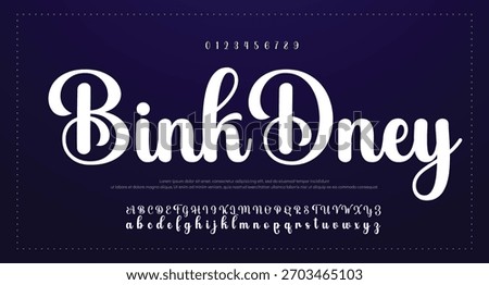 Signature Font Handwritten Script Brush Font Type Font lettering handwritten