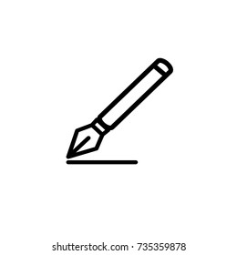 signature icon,vector illustration. Flat design style. vector signature icon illustration isolated on White background, signature icon Eps10. 