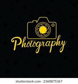 
Signature Photography Logo vector icon 
