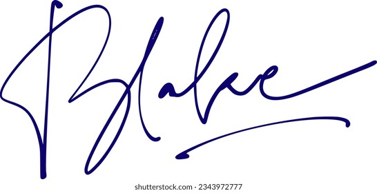 signature series B design illustration