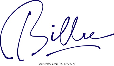 signature series B design illustration