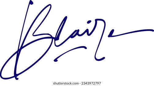 signature series B design illustration
