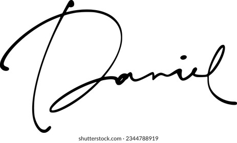 signature series D design illustration