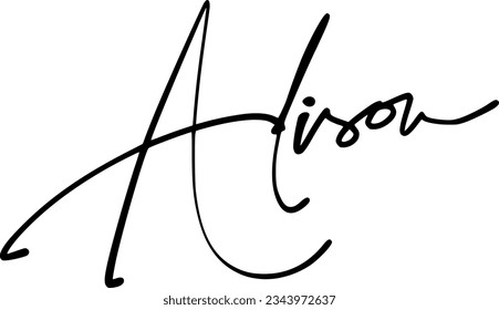 signature series A design illustration