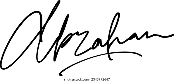signature series A design illustration