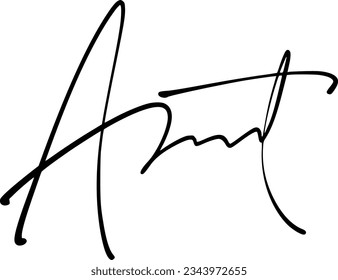 signature series A design illustration