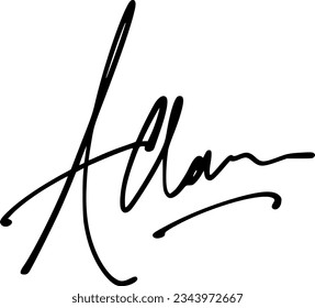 signature series A design illustration