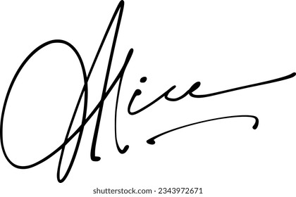signature series A design illustration