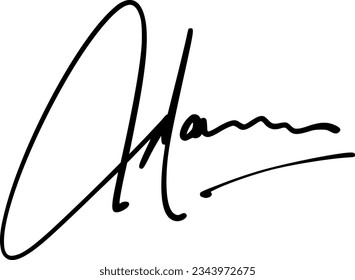 signature series A design illustration