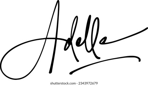 signature series A design illustration