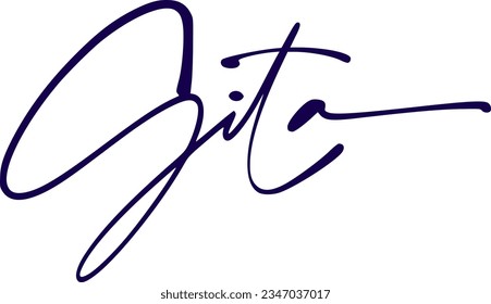 signature series A design illustration