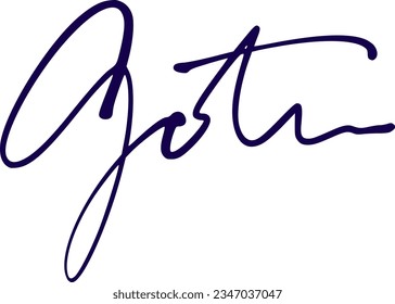 signature series A design illustration