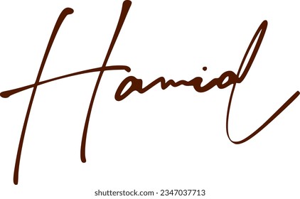 signature series H design illustration