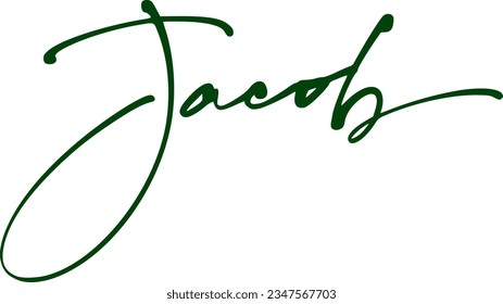 signature series J design illustration