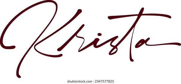 signature series K design illustration