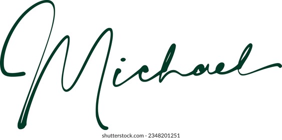 signature series M design illustration