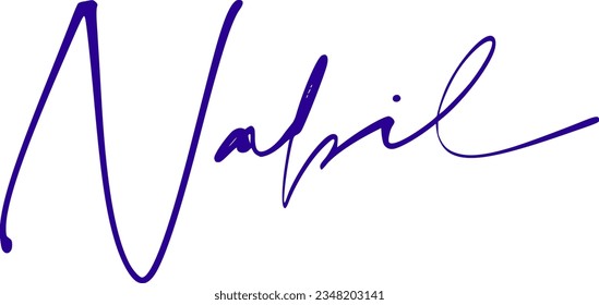 signature series N design illustration