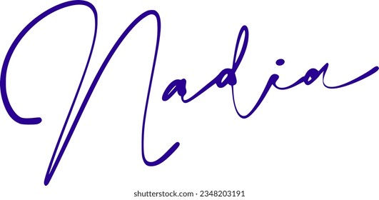 signature series N design illustration