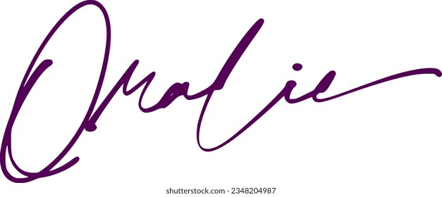 signature series O design illustration