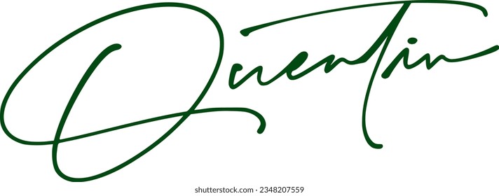 signature series Q design illustration